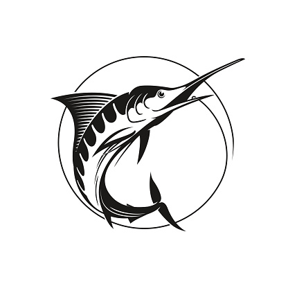 Blue Marlin Clip Art, Vector Images &amp; Illustrations