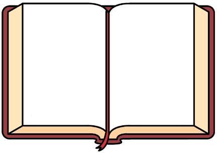 Open Bible Clipart