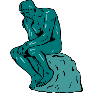 Thinker Clipart
