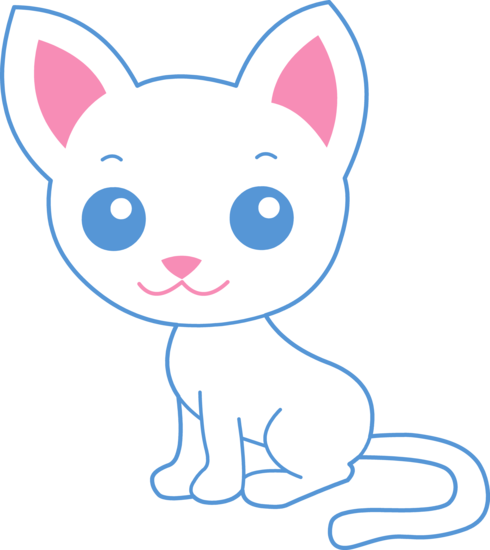 Cute Cat Clip Art - Tumundografico