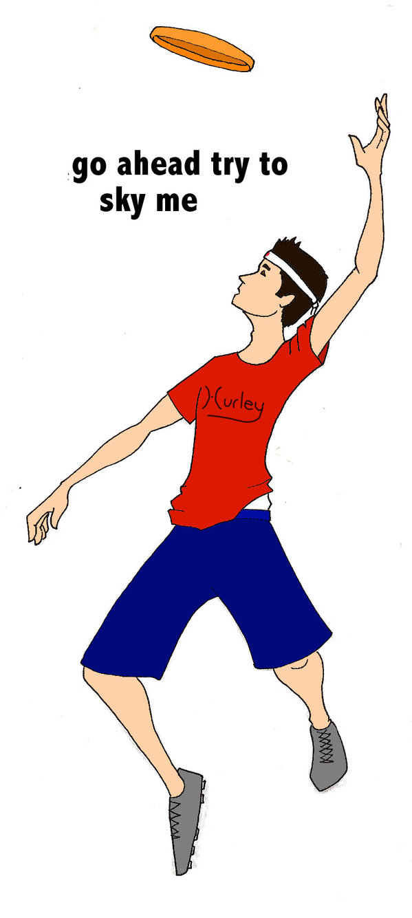 Ultimate Frisbee Champion Clipart