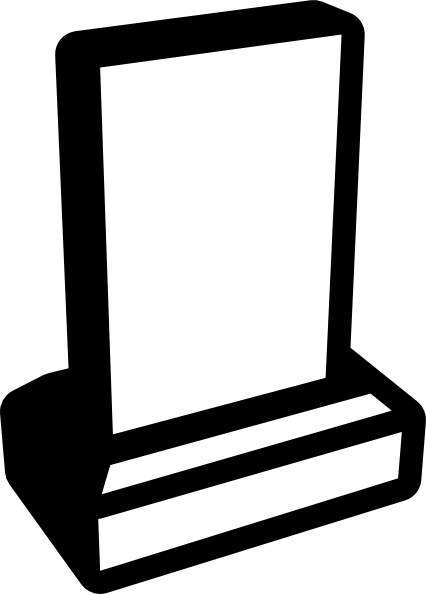 Blank Tombstone Template | Free Download Clip Art | Free Clip Art ...