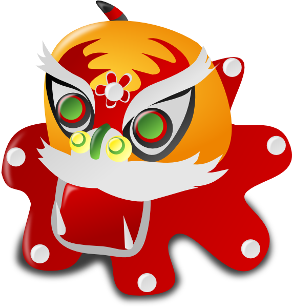 Cartoon Chinese Dragon