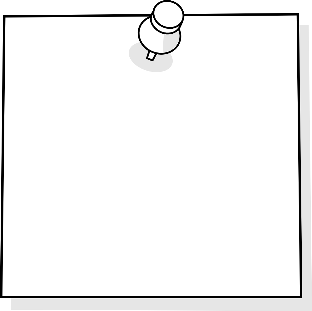 Paper Note Clipart