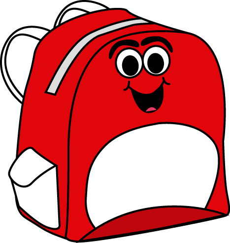 School Backpack Clipart - Free Clipart Images