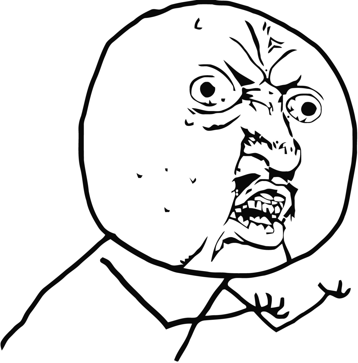 Does anyone have that HNNG meme cartoon face where the guy is ...