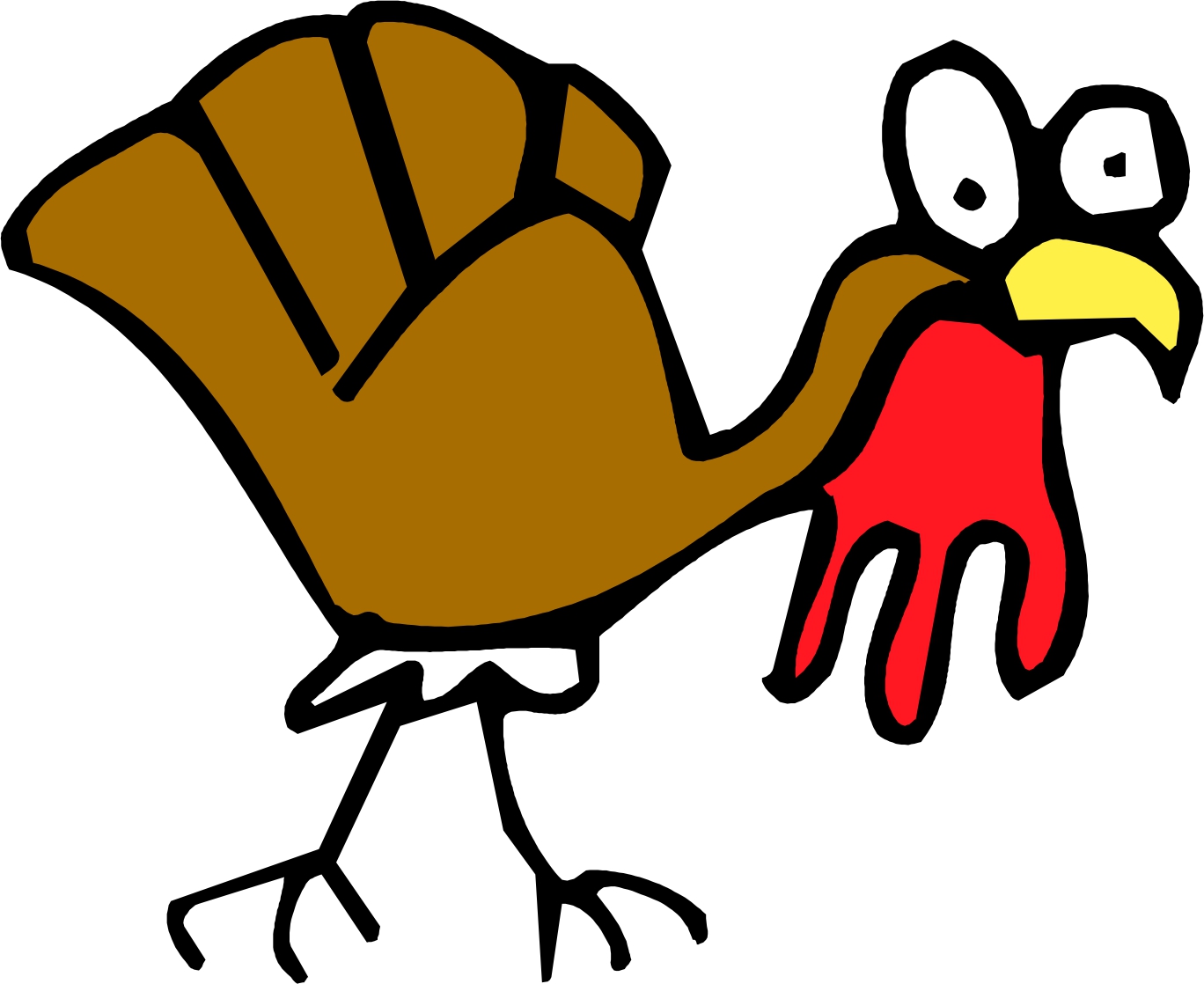 Cartoon Turkey