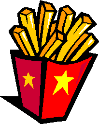 French Fries Clipart