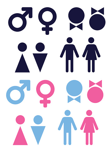 Human Gender Clip Art, Vector Images & Illustrations