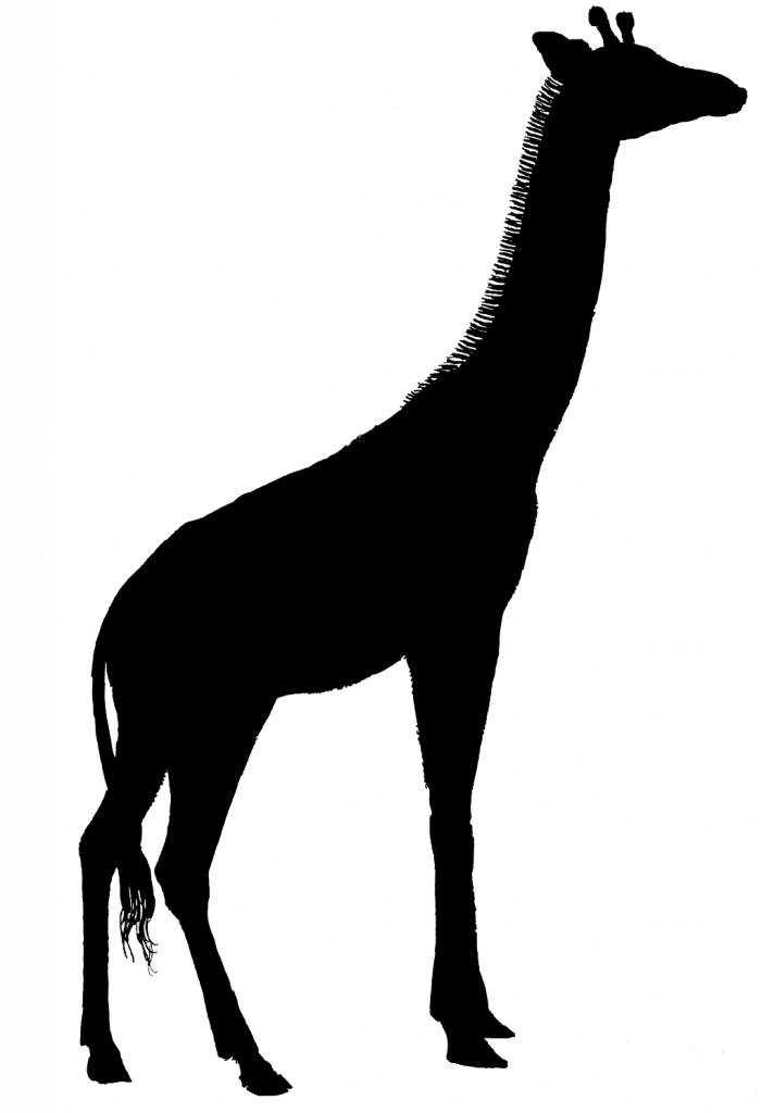 Best Giraffe Silhouette #8239 - Clipartion.com