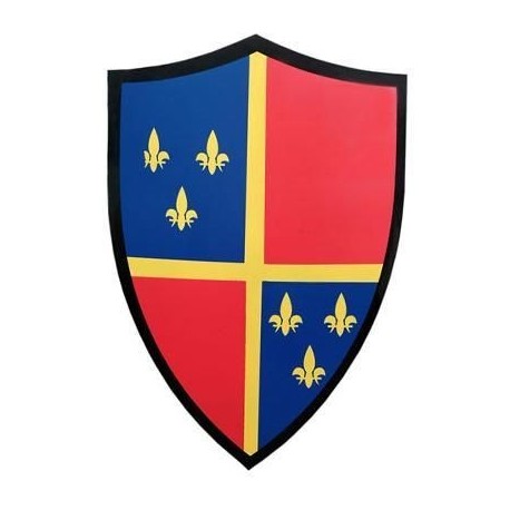Shield With Fleur De Lis