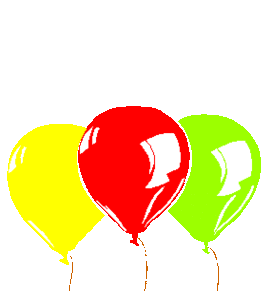 Balloons Animated Gif Clipart - Free to use Clip Art Resource