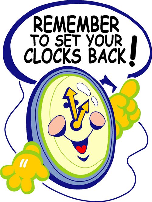 Daylight Saving Time Clipart