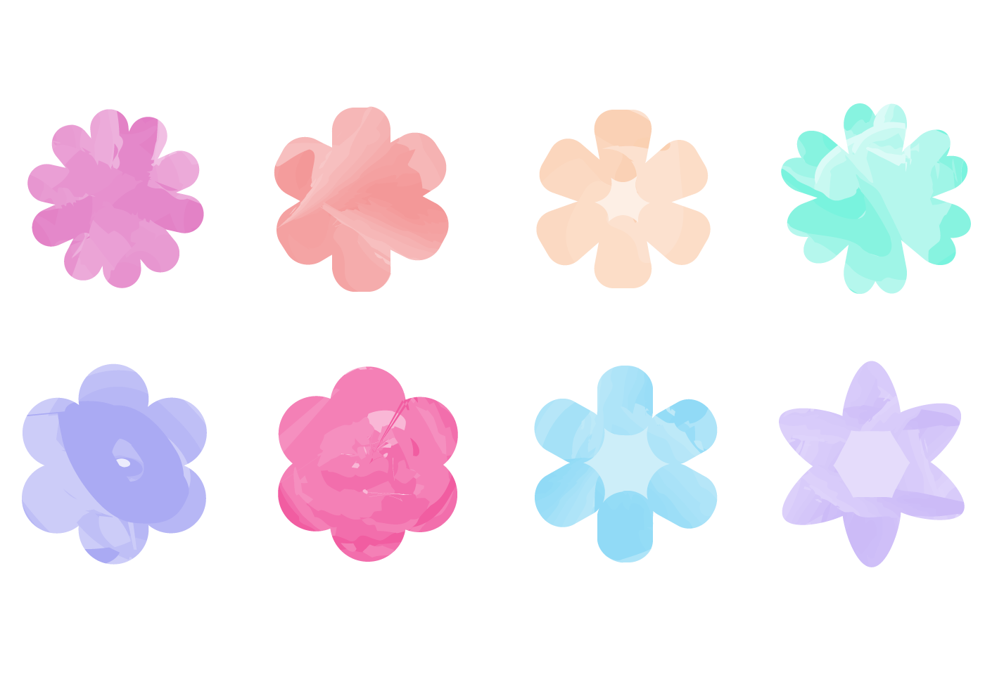 Watercolor Flower Free Vector Art - (6505 Free Downloads)