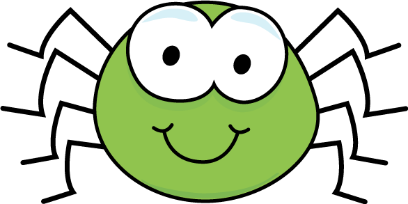 Animated spider clipart
