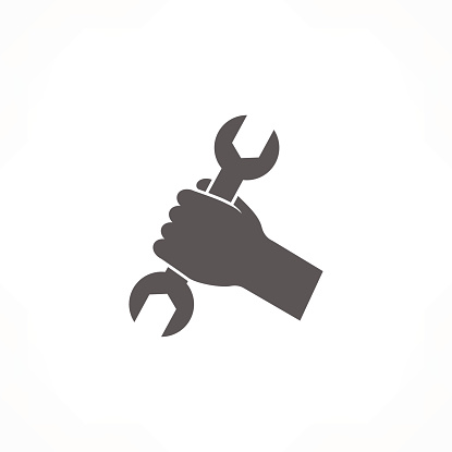 Hand Wrench Clip Art, Vector Images & Illustrations