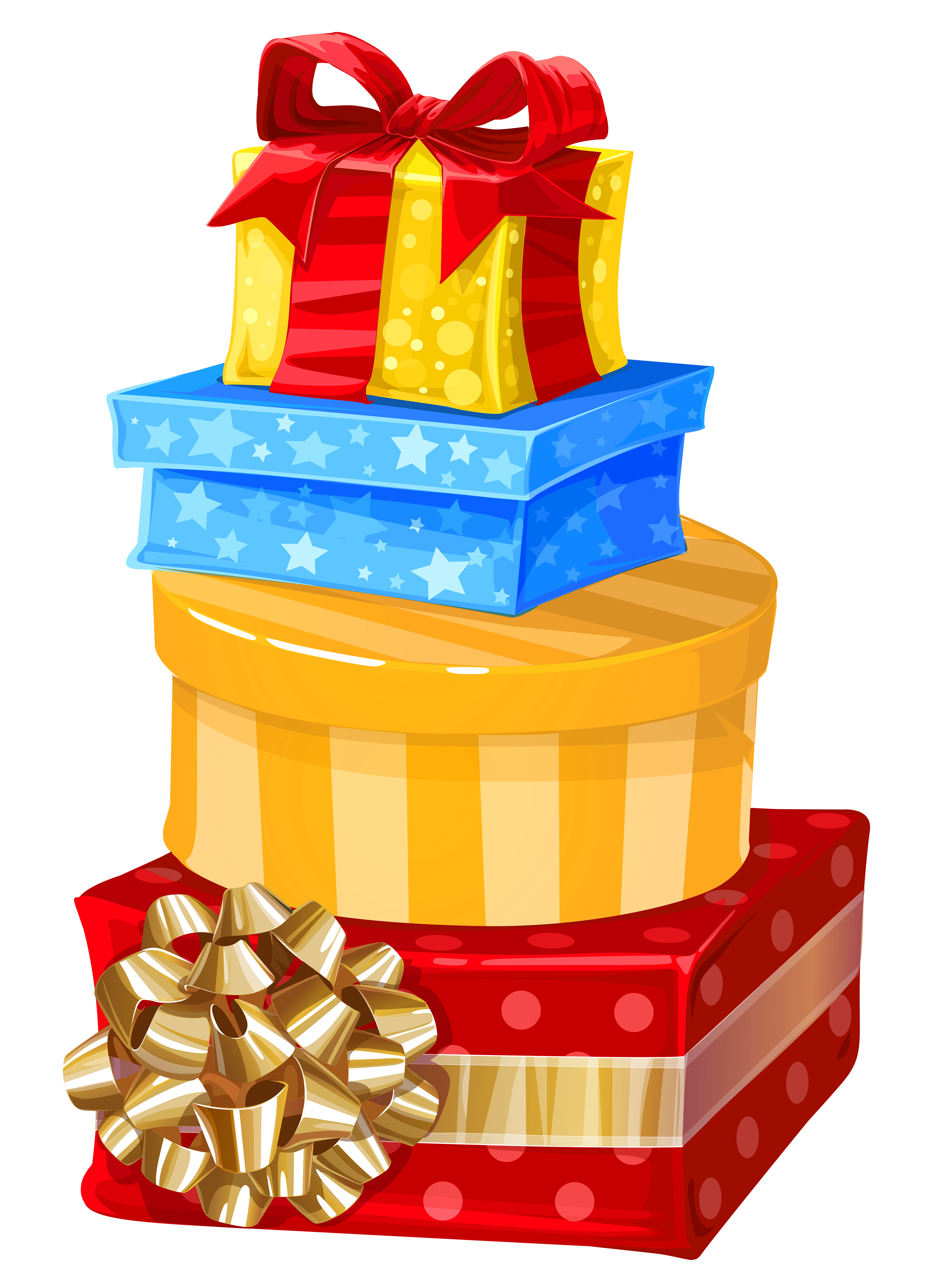 Gift Boxes PNG Clipart