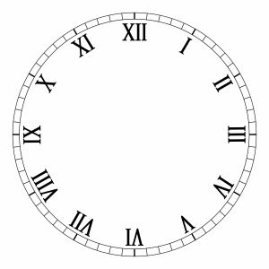 Clock Face Printable | Clock Faces ...