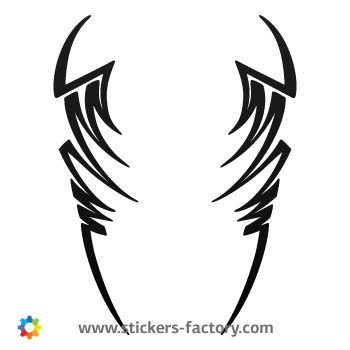 Tribal-Racing-Design-Sticker-Decal-01039 | Stickers Factory … | Flickr