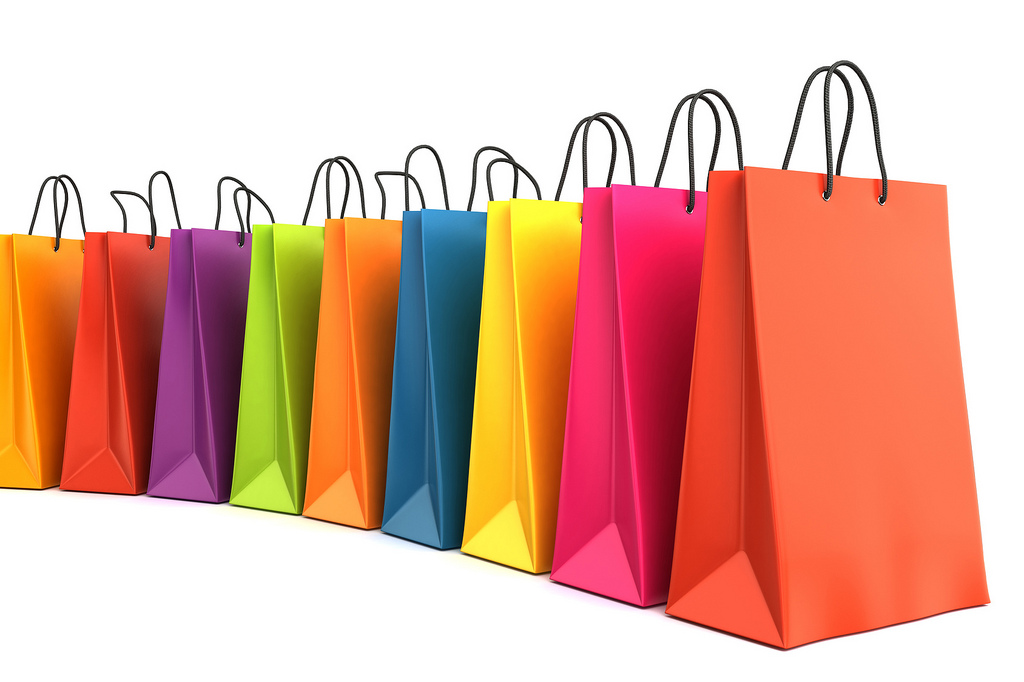 Shopping bag clip art
