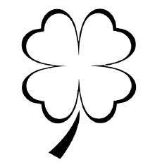Top 20 Free Printable Four Leaf Clover Coloring Pages Online