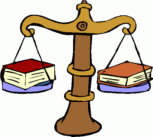 Clipart law books