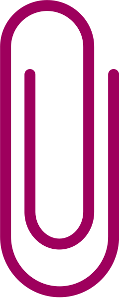 Purple Paper Clip Vector Data | SVG(VECTOR):Public Domain | ICON ...