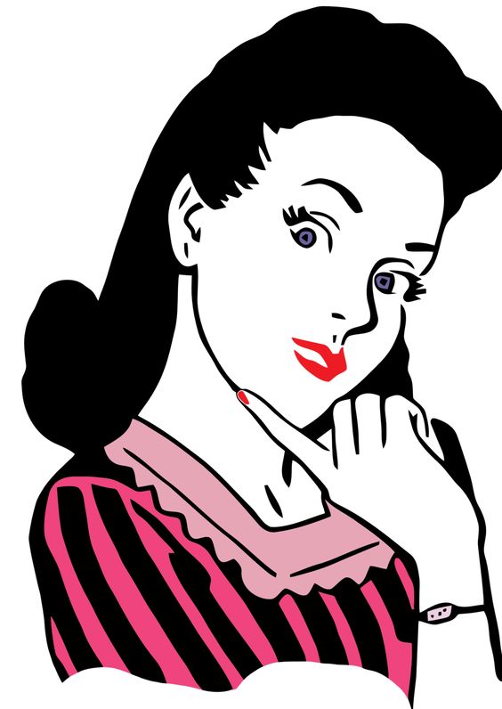 Public domain 50s car clipart