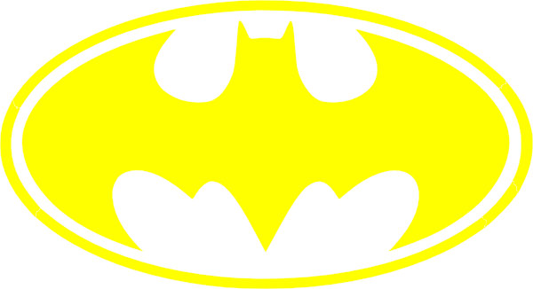 Clipart of batman logo