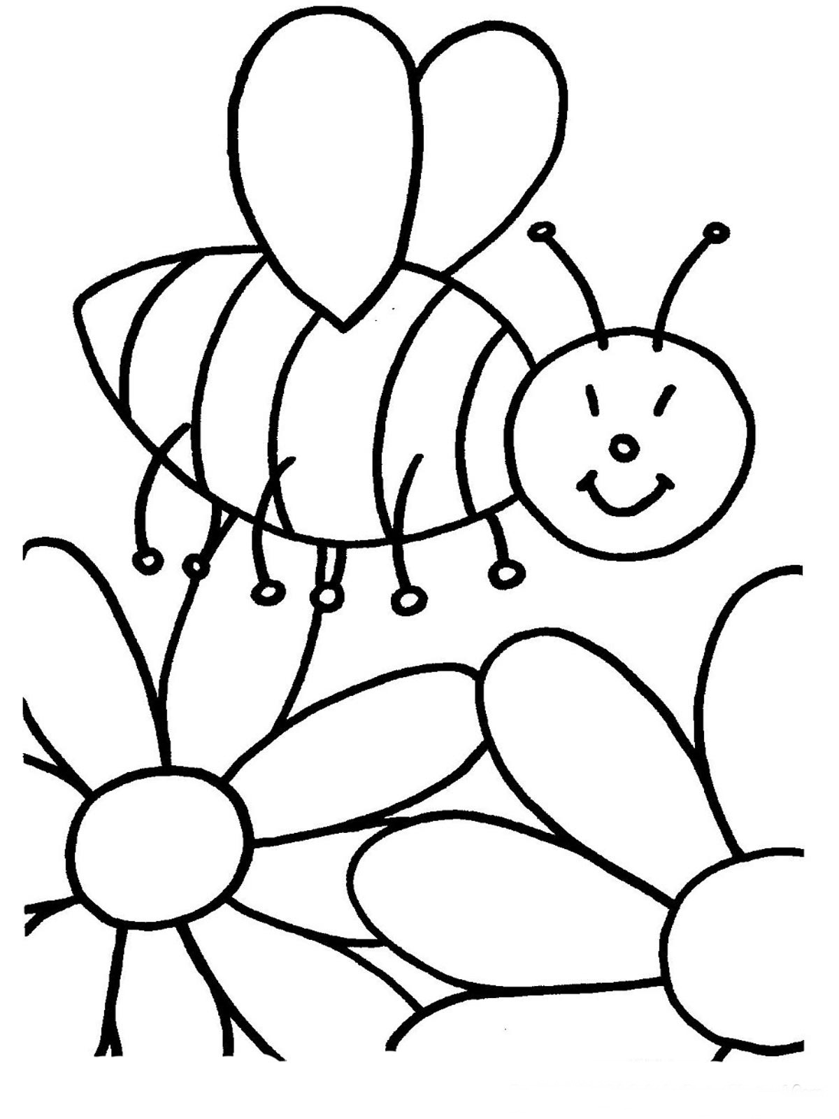 Bumblebee Coloring Pages