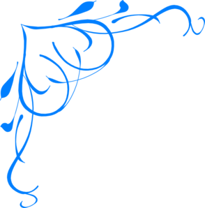 Blue Heart Border clip art - vector clip art online, royalty free ...