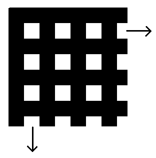 How to paint checkerboard ?