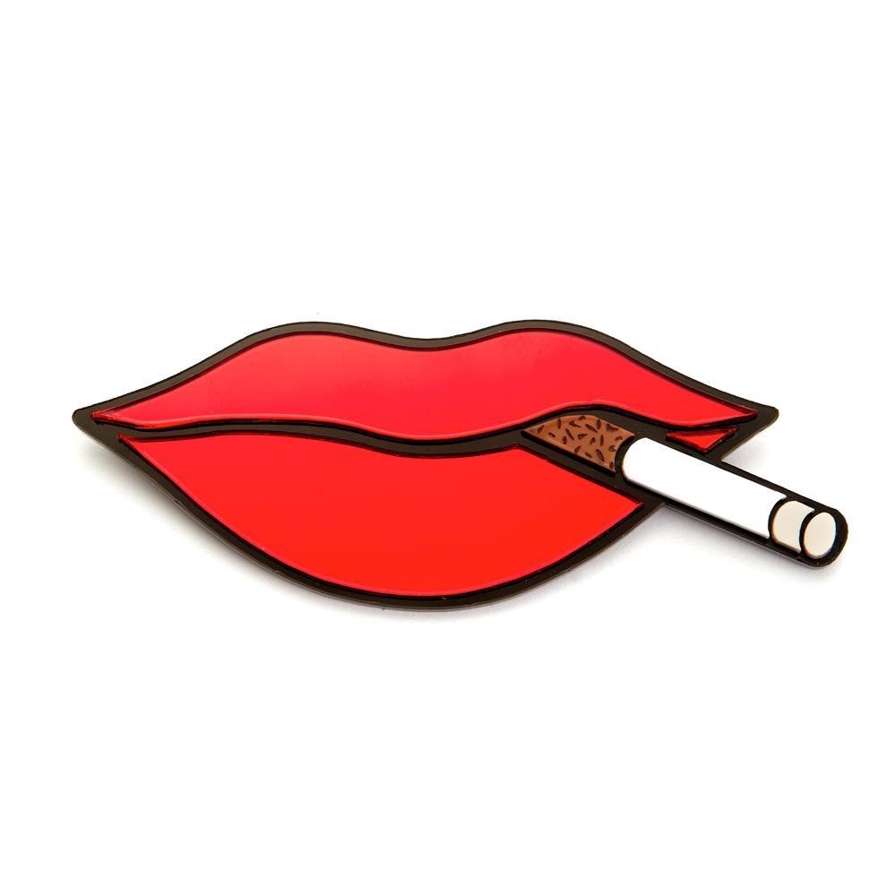 Yazbukey - Smoky Lips Brooch - Anthem Wares