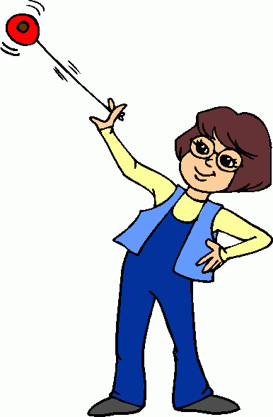girl_&_yo-yo clipart - girl_&_yo-yo clip art ...