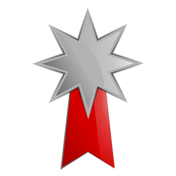 Silver Medal 7 Clipart, vector clip art online, royalty free ...