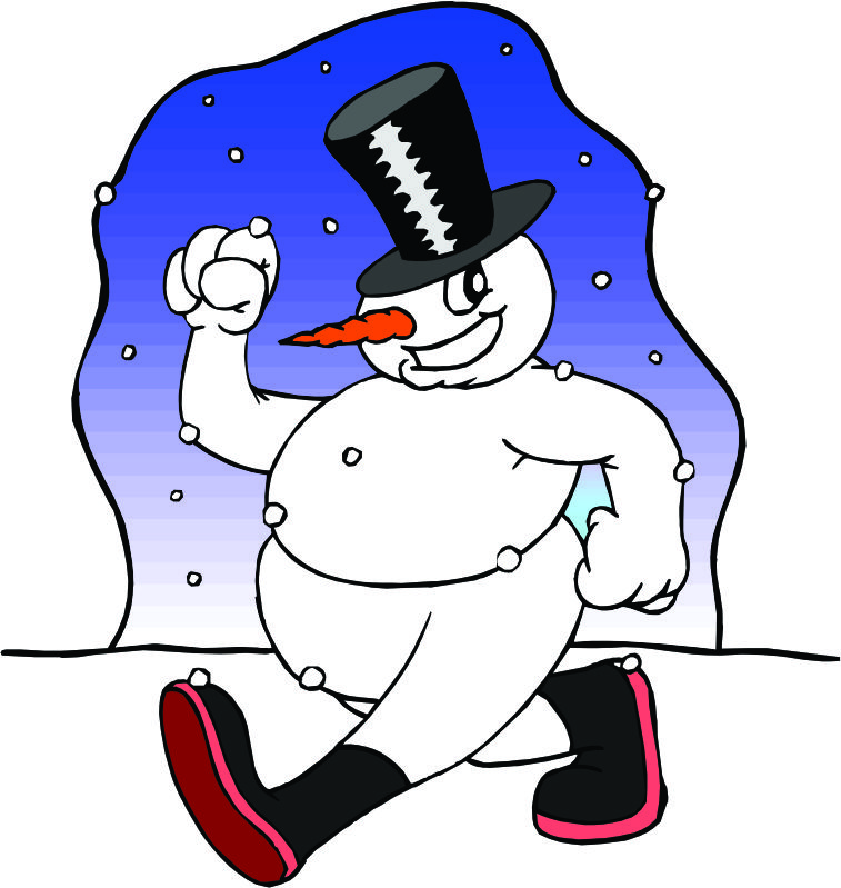 Cartoon Snowman