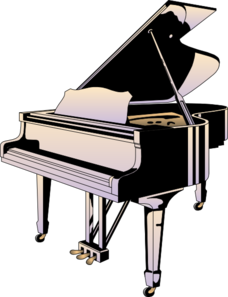 Piano clip art - vector clip art online, royalty free & public domain