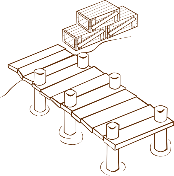 Docks clip art - vector clip art online, royalty free & public domain