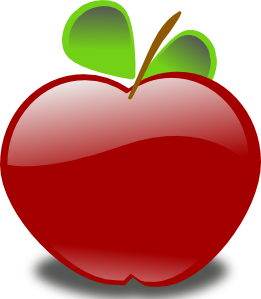 Apple clip art - vector clip art online, royalty free & public domain
