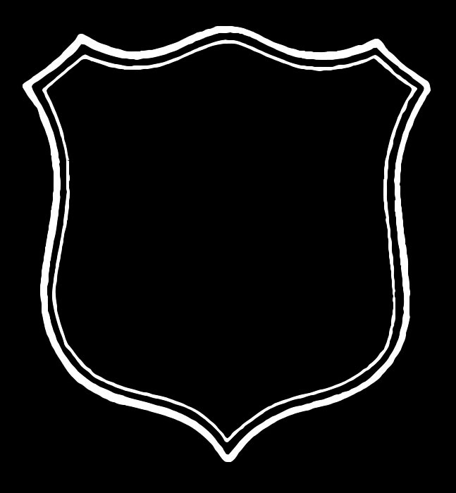 Vintage Clip Art - Antique Shield Shaped Label - Frame - The ...