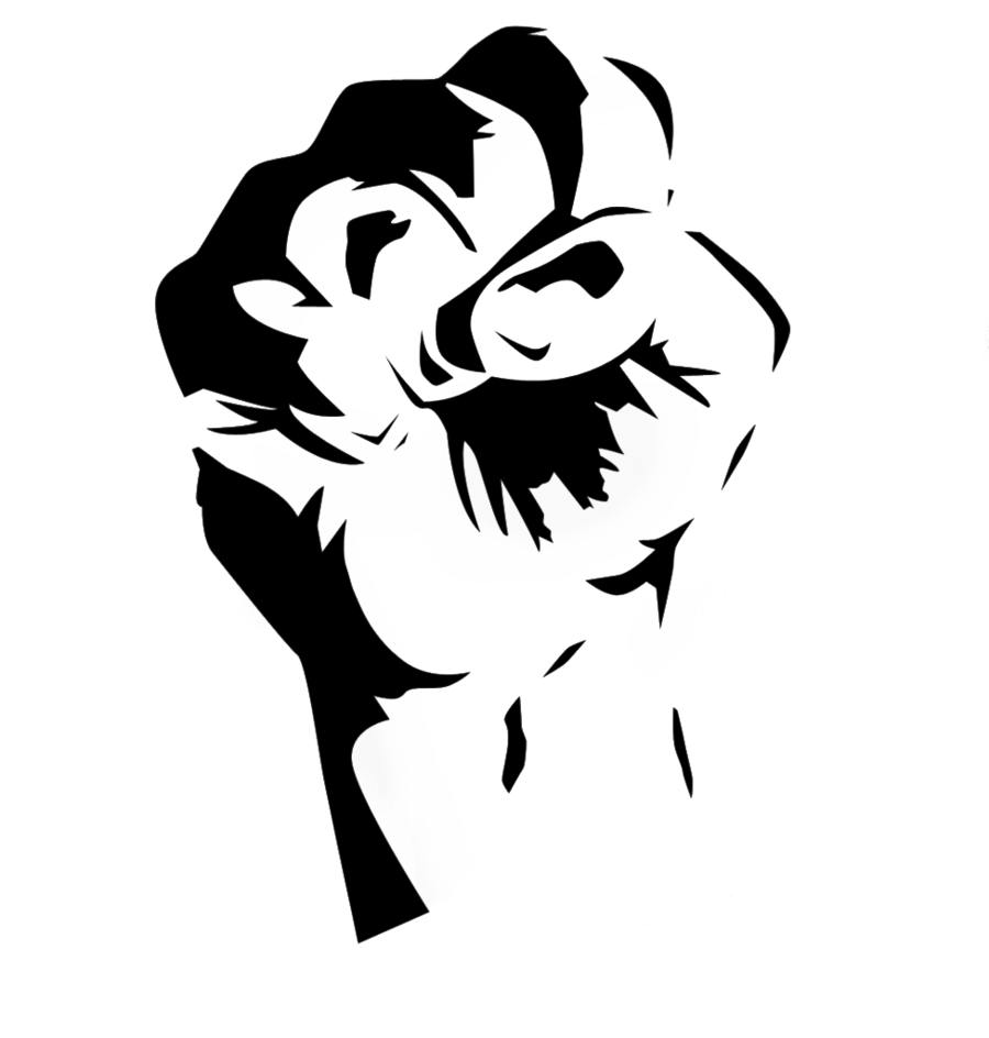 fist stencil