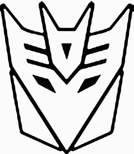 Decepticon Wall Decal 2 - Custom Wall Graphics