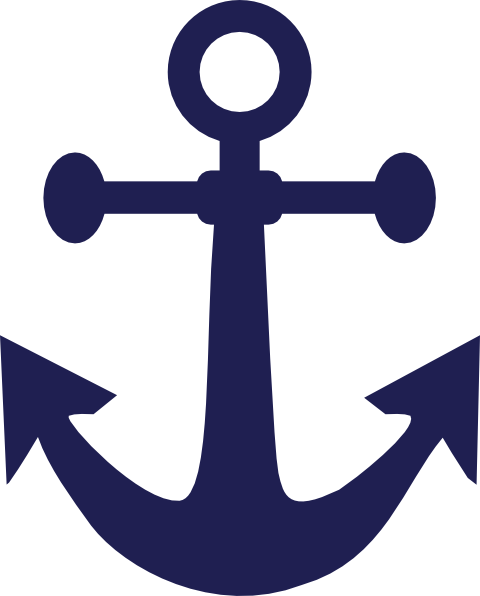 Anchor Blue Art SVG Downloads - Symbols - Download vector clip art ...