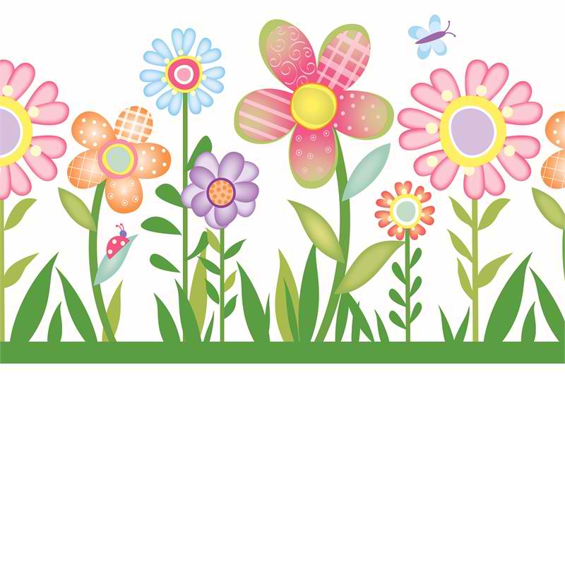 baby wall paper border designs - Baby Wall