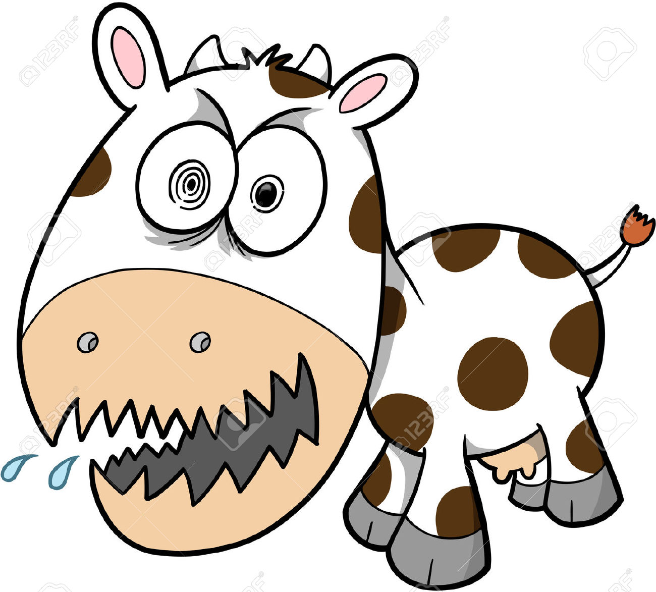 The angry cow named Gerald | My Storybook
