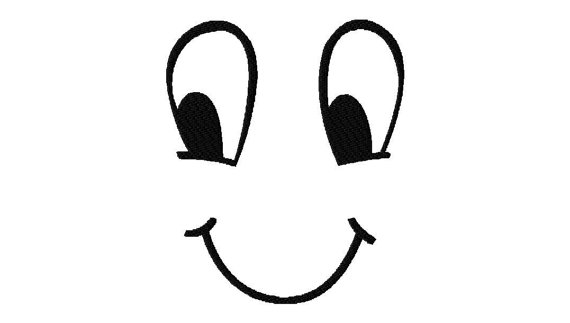 Best Photos of Printable Cartoon Eyes And Mouth - Black and White ...