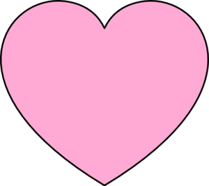 pink heart vector – Clipart Free Download