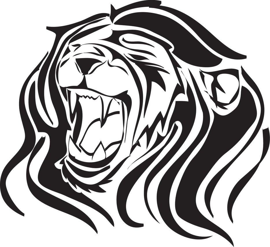 Roaring Lion Vector - Free Clipart Images