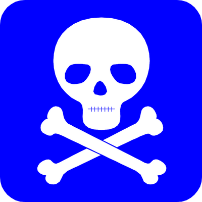 Poison symbol clip art
