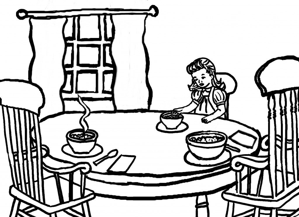 Goldilocks And The Three Bears Coloring Page 24497 ...